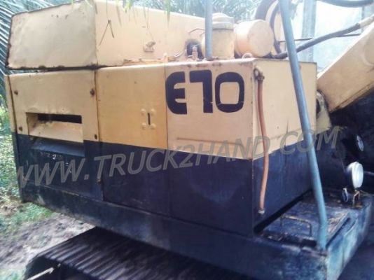 รถแบคโฮ ยี่ห้อ CAT  พร้อมใช้งาน