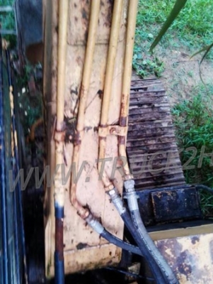 รถแบคโฮ ยี่ห้อ CAT  พร้อมใช้งาน