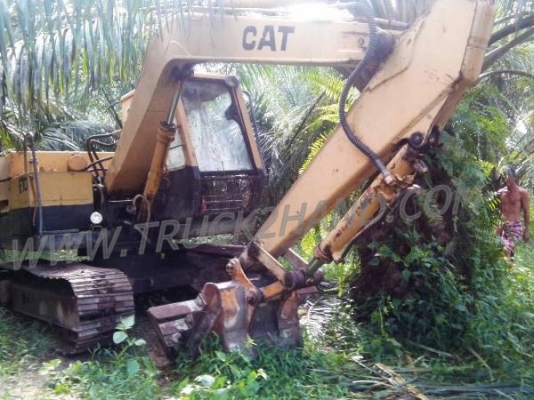 รถแบคโฮ ยี่ห้อ CAT  พร้อมใช้งาน