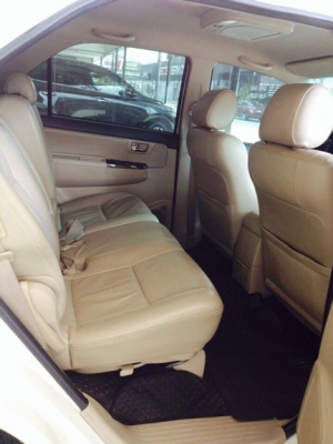 TOYOTA FORTUNER 3.0 V (4 WD) TRD SPORTIVO ปี 2008 เกียร์ออโต้ สีขาว TOYOTA FORTUNER 3.0 V (4 WD) TRD SPORTIVO ปี 2008 เกียร์ออโต้ สีขาว