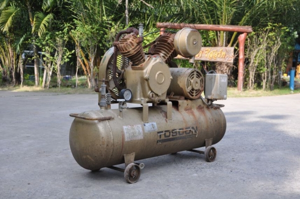 ขายปั้มลม HITASHI2สูบ นำเข้าญี่ปุ่นยังไม่เคยใช้งานในไทย 9,900เท่านั้น!!