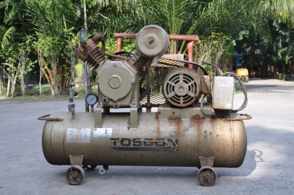 ขายปั้มลม HITASHI2สูบ นำเข้าญี่ปุ่นยังไม่เคยใช้งานในไทย 9,900เท่านั้น!!