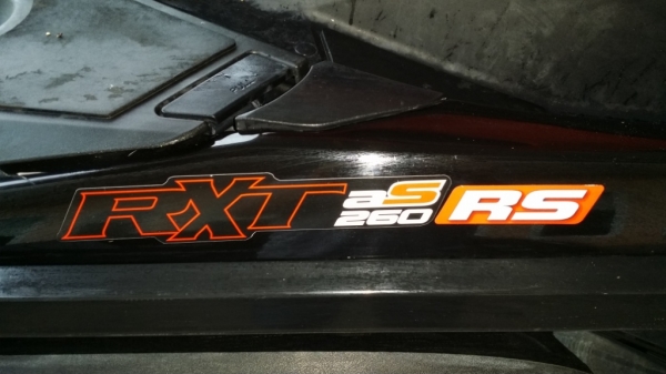 ขายSEADOO RXT-X AS 260 RS 2011 60HRS ตัวท็อปมีโช็คแก็ส