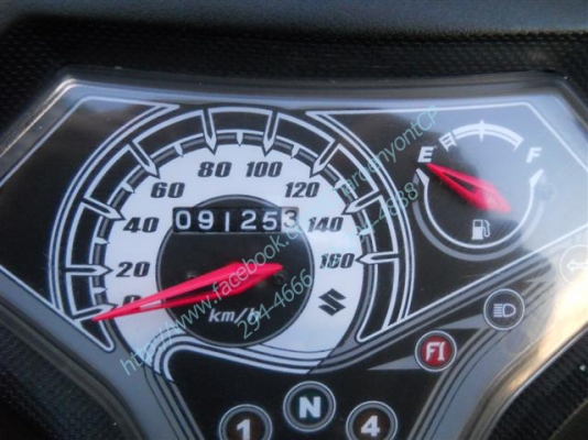 SUZUKI Shogun 125 Axelo ปี 2012 สตาร์ทมือ สภาพใหม่ เดิมๆ พร้อมใช้ค่ะ