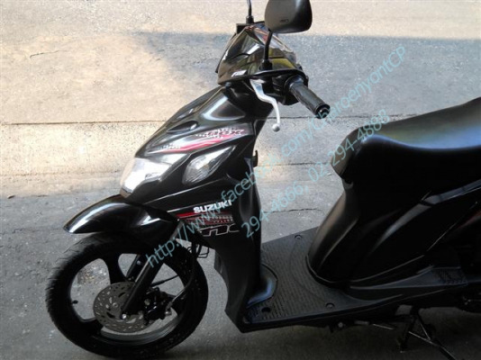 SUZUKI Nex Eco ปี 2012 เน็กซ์ ประหยัด คุ้มค่า ขี่ง่าย รถสวย สภาพเดิม