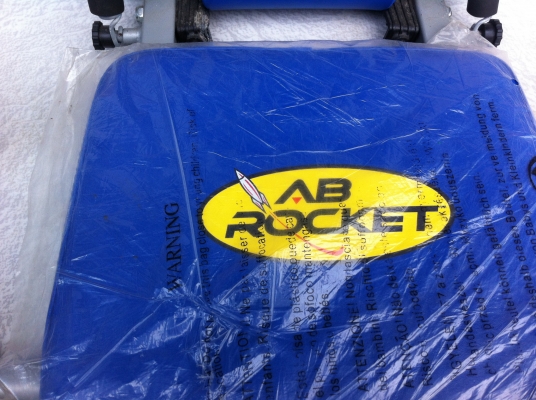 เครื่องออกกำลังกายซิทอัพบริหารหน้าท้อง ab rocket เครื่องออกกำลังกาย บริหารส่วนกลางลำตัว สภาพใหม่มาก