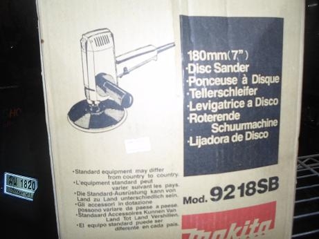 ขาย เครื่องขัดสีไฟฟ้าmakita9218BL