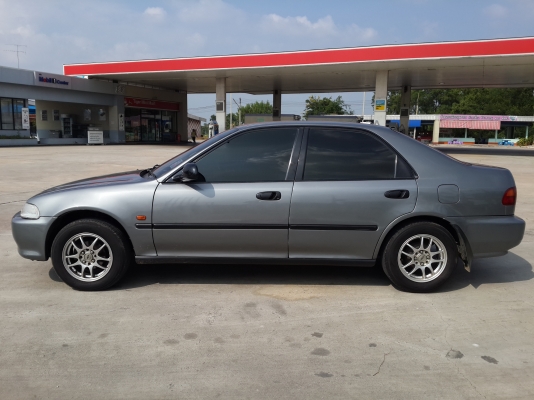 ขายด่วน รถแต่งสวย HONDA, CIVIC เตารีด 4 ประตู 1500 ปี 1993 เกียร์ออโต้ สีเทาดำ