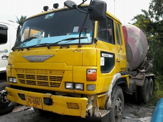 ขายด่วนครับ รถโม่ปูน โม่ตรง HINO FS1FKAเครื่อง F17DA16816ปี32