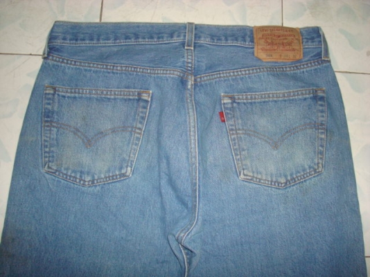 #9904#ยีนส์Levi's 501 ผ้าทราย ของแท้ มือสอง เอว 37 ยาว 30 ป้ายR made in usa เนื้อสวย ตะเข็บสวย #9904#ยีนส์Levi's 501 ผ้าทราย ของแท้ มือสอง เอว 37 ยาว 30 ป้ายR made in usa เนื้อสวย ตะเข็บสวย