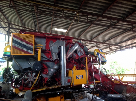 รถเกี่ยวข้าว จ้าวช้างไวไฟ