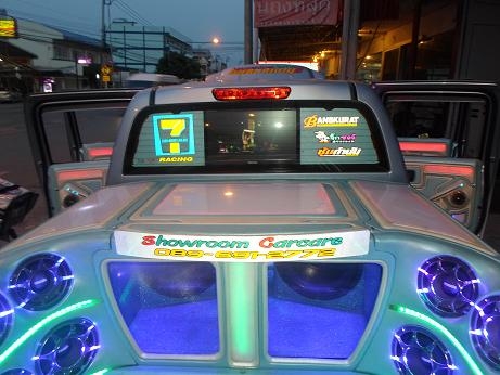 รับทำติดตั้งเครื่องเสียงรถยนต์แบบออกงานโชว์ราคาถูก