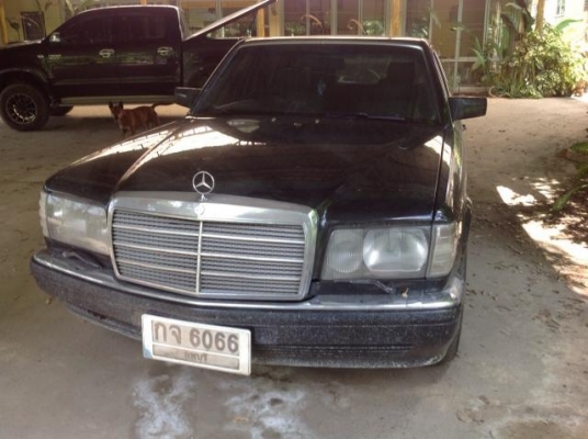 ขาย w126 สวย ดำ ดุ วางv8