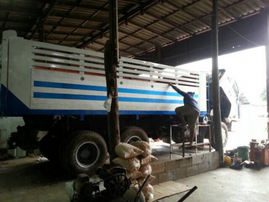 10ล้อดั้ม300แรง(เดิม240แรง) ISUZU FXZ23NFY ปี2533 วางเครื่อง6HK1 300แรงต้วใหม่ รถสวยมาก..มีระบบลาก เล่มพร้อม..