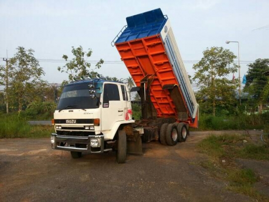 10ล้อดั้ม300แรง(เดิม240แรง) ISUZU FXZ23NFY ปี2533 วางเครื่อง6HK1 300แรงต้วใหม่ รถสวยมาก..มีระบบลาก เล่มพร้อม..