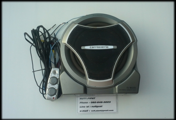 เบสตึบๆ!!! Sub Box Pioneer TS-WX22A ดอก 8 นิ้ว วางใต้เบาะนั่ง