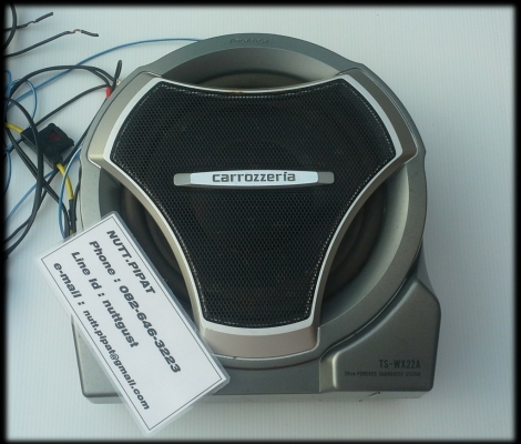 เบสตึบๆ!!! Sub Box Pioneer TS-WX22A ดอก 8 นิ้ว วางใต้เบาะนั่ง เบสตึบๆ!!! Sub Box Pioneer TS-WX22A ดอก 8 นิ้ว วางใต้เบาะนั่ง