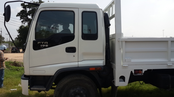 *ราคา 799,000* รถห้างแท้ ISUZU FTR Deca195 ปี44 กระบะเหล็ก ยาว 7.20 เมตร สีสวยทั้งหัวและกระบะ เครื่องแน่น ช่วงล่างดีมาก