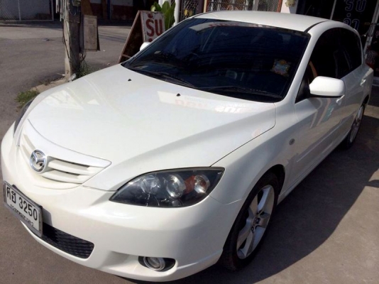 Mazda3 2.0 ปี 2005 สีขาว สภาพดี มือเดียว เจ้าของขายเอง