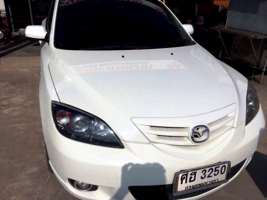 Mazda3 2.0 ปี 2005 สีขาว สภาพดี มือเดียว เจ้าของขายเอง