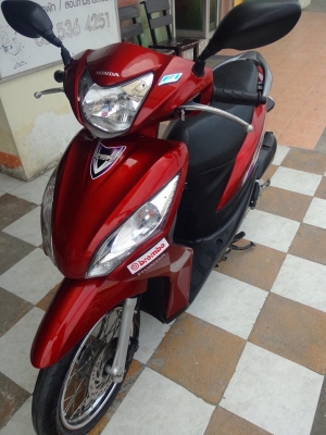 รถสวยๆเลย Honda Spacy i ปี 2555 สีแดง ขับดีมาก ประหยัดน้ำมันสุดๆ