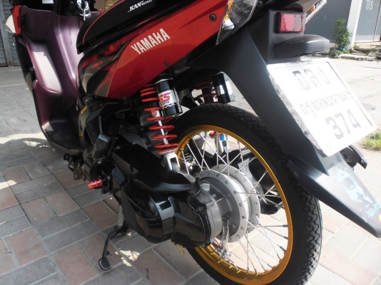 นูโว SX 135iปี56รถบ้านโช้คyssแท้ล้อคอมแท้สภาพนางฟ้าไม่มีริ้วรอยเครื่องแน่นๆเอกสารครบ