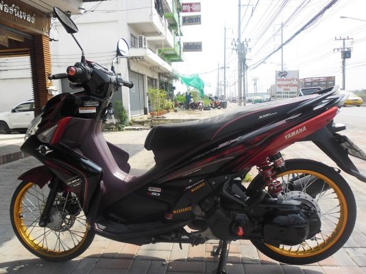 นูโว SX 135iปี56รถบ้านโช้คyssแท้ล้อคอมแท้สภาพนางฟ้าไม่มีริ้วรอยเครื่องแน่นๆเอกสารครบ