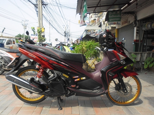 นูโว SX 135iปี56รถบ้านโช้คyssแท้ล้อคอมแท้สภาพนางฟ้าไม่มีริ้วรอยเครื่องแน่นๆเอกสารครบ