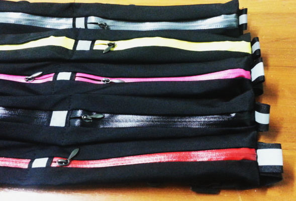 กระเป๋าเก็บมือมือเวลาวิ่งหรือปั่นจักรยานแบบ 2 ซิป