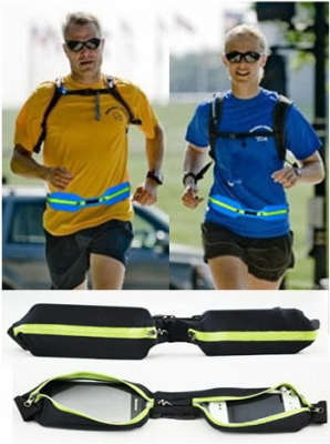 กระเป๋าเก็บมือมือเวลาวิ่งหรือปั่นจักรยานแบบ 2 ซิป