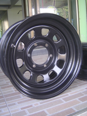 ล้อเหล็ก TCPY ลาย rock crawler 51 ขนาด 16x8 ออฟเซท 0
