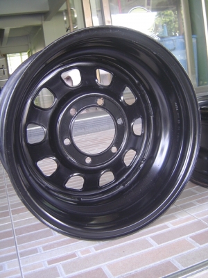 ล้อเหล็ก TCPY ลาย rock crawler 51 ขนาด 16x8 ออฟเซท 0