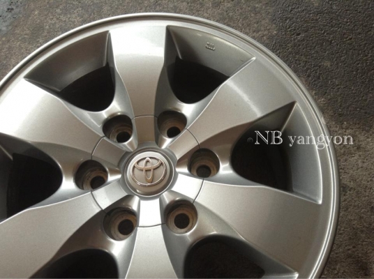 ล้อ แม็ก Toyota Vigo Champ วีโก้แชมป์, พรีรันเนอร์ ขอบ 16 รมดำแท้