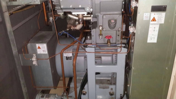 ขายโคตรถูก ปั๊มลมสกรูไร้น้ำมัน Hitachi oil free 75 hp ของใหม่เอี่ยม