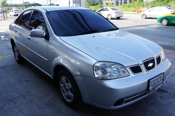 CHEVROLET OPTRA ปี 2005 ขายรถสวย ติดแก็ส LPG หัวฉีด กระจกไฟฟ้า ล้อ MAX แอร์เย็นๆ พวงมาลัยพาวเวอร์ เครื่องเดิม ช่วงล่างแน่น ภายในสภาพสวย สีสวย รถพร้อมใช้งาน