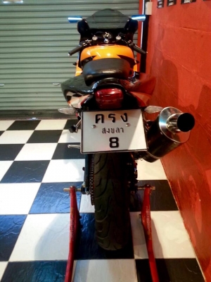 T&amp;T BIKE RAMA2 ขายด่วนเพียง 67500 ฿HONDA CBR400 แฟริ่งRC212 REPSOL ทะเบียนแท้โอนขนส่ง ภาษี พรบ.58 เลข8 สวยๆสีสวยใหม่กริป