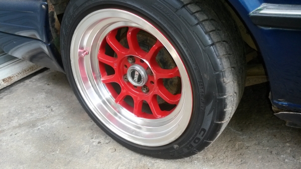 ขายล้อ15&times;8 4รู100 ยางปี12