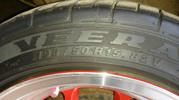 ขายล้อ15&times;8 4รู100 ยางปี12