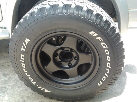 แบรดเลย์ วี + BF All 265/70/16 ปี10 สภาพดี พร้อมใช้งาน 1ชุด