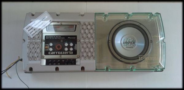 Subwoofer Pioneer TS-WX900A ดอก 8 นิ้ว แอมป์ในตัว มือสองญี่ปุ่น