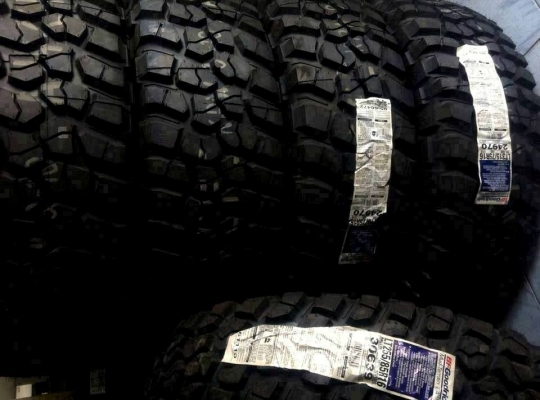 ขายยางใหม่ BF Goodrich All-terrain/ Mud-Terrain KM2 มีหลายขนาด ขายยางใหม่ BF Goodrich All-terrain/ Mud-Terrain KM2 มีหลายขนาด