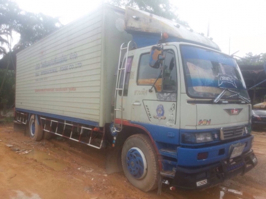 6ล้อตู้แห้งยาว7.20เมตร HINO สิงห์ไฮเทค 195 แรง รถห้างแท้...สภาพดี พร้อมใช้