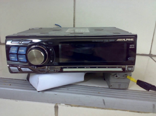 Alpine 9855 รุ่นใหญ่ สภาพสวยๆ เสียงดี รุ่นนิยมตัวแข่ง