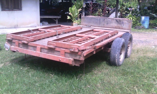 ขายตามสภาพรถลากรถเกียวคูโบต้าสภาพใช้งานปกติ