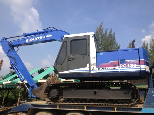 KOMATSU PC120-2 บูมพิเศษ เครื่องปั้มเดิม