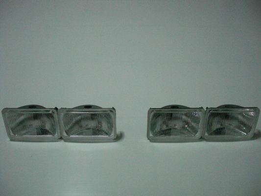 ขายไฟหน้าเหลี่ยมเล็กยี่ห้อFITT แบบเปลี่ยนไส้หลอดได้