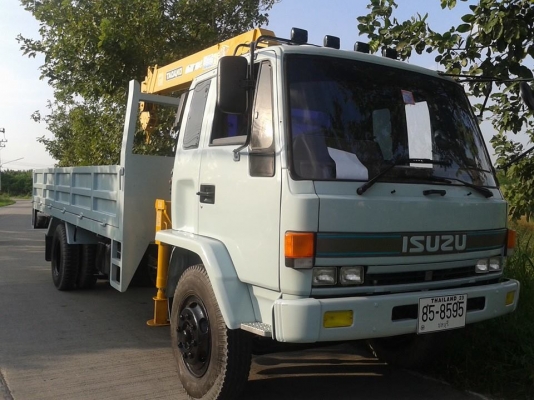 ขาย 6 ล้อ ติดเครน 4 ตัน TADANO เบรคทิฟฟี่ 170 แรง ยาง 900 กระบะยาว 6.50 เมตร ราคา 750000 บาท ต่อรองได้