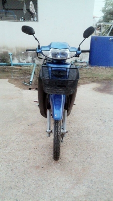 ขาย Wave100 ราคา 7,500 บาท ปี47 เล่มเขียวชุดโอน เครื่องดีเงียบๆ สตาร์ทไม่ต้องบิดที่เดียวติด เดินเบานิ่ง อยู่มหาสารคาม 082-7391165 โน๊ต (ของถูกมีน้อย)