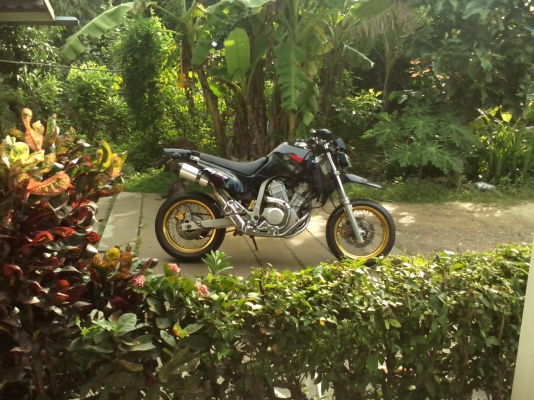 HONDA XRV 400 TRANSALP รถสวยมาก เคื่รองโคตรเงียบทะเบียนเต็มเอกสารพร้มโอน  ทะเบียนกรุงเทพ