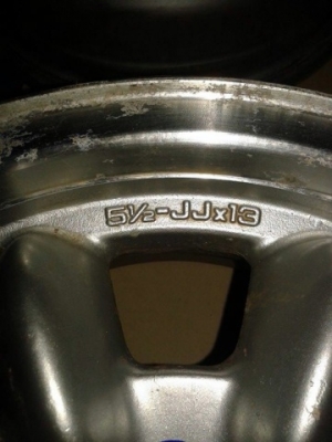 ขายแม็ก กล้วย Enkeiของเเท้ JAPANครับ ขอบ 13/5.5 4รู114ครับ